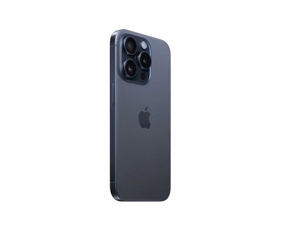 Мобільний телефон Apple iPhone 15 Pro 128Gb Blue Titanium eSim (REF A) BREEZY (2AMTQQ3), зображення 3