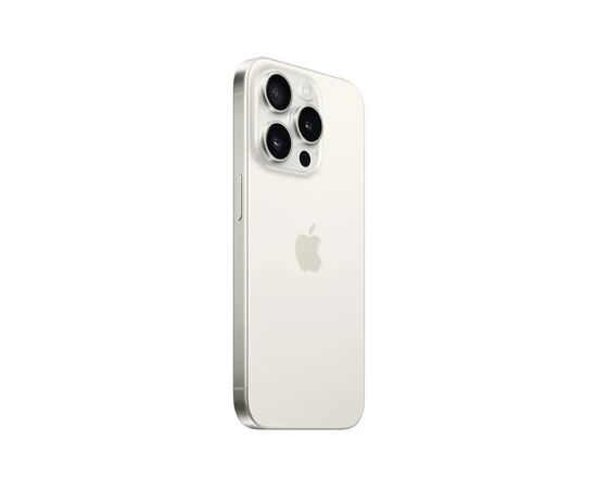 Мобільний телефон Apple iPhone 15 Pro 256Gb White Titanium eSim (REF A) BREEZY (2AMTQT3), зображення 3