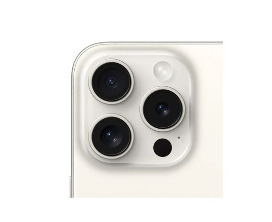 Мобільний телефон Apple iPhone 15 Pro 256Gb White Titanium eSim (REF A) BREEZY (2AMTQT3), зображення 5