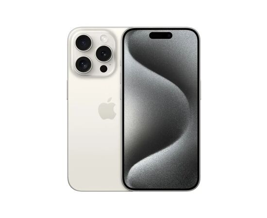 Мобільний телефон Apple iPhone 15 Pro 256Gb White Titanium eSim (REF A) BREEZY (2AMTQT3)