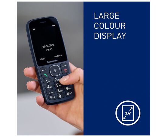 Мобільний телефон Panasonic KX-TF400 Blue (KX-TF400EXC), зображення 10