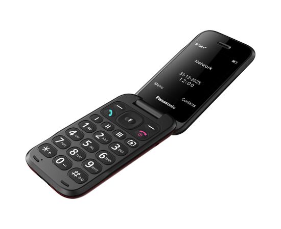 Мобільний телефон Panasonic KX-TF600 Red (KX-TF600EXR), зображення 8