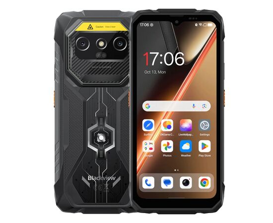 Мобільний телефон Blackview ROCK 8/256GB Black (6931548325048)
