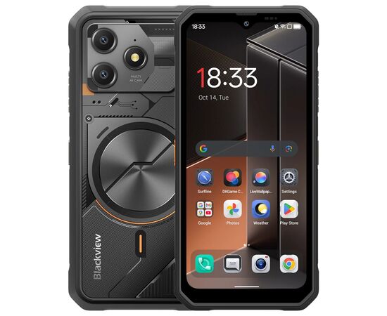 Мобильный телефон Blackview FORT 100 8/128GB Black (6931548325185)