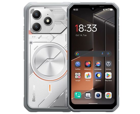 Мобильный телефон Blackview FORT 100 8/128GB White (6931548325192)