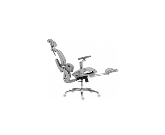 Офісне крісло GT Racer B-816 White/Gray, зображення 4