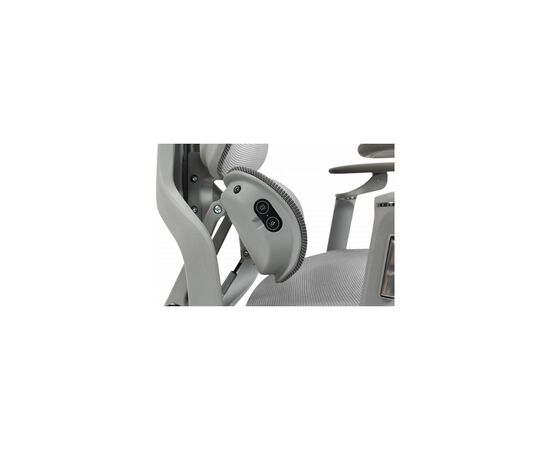 Офісне крісло GT Racer B-816 White/Gray, зображення 9