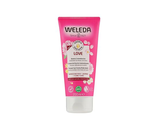 Гель для душа Weleda Aroma Love Pampering Creamy Body Wash 200 мл (7611916160769)