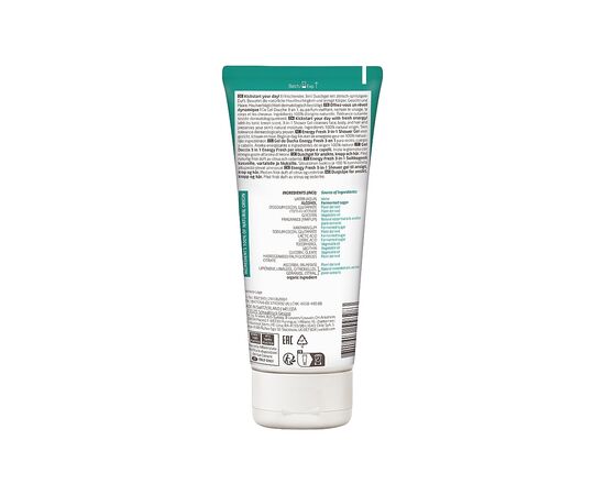 Гель для душа Weleda Energy Fresh Shower Gel 3 в 1 200 мл (7611916558283), изображение 2