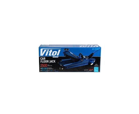 Домкрат VITOL 2,5т (DP-25385), изображение 5