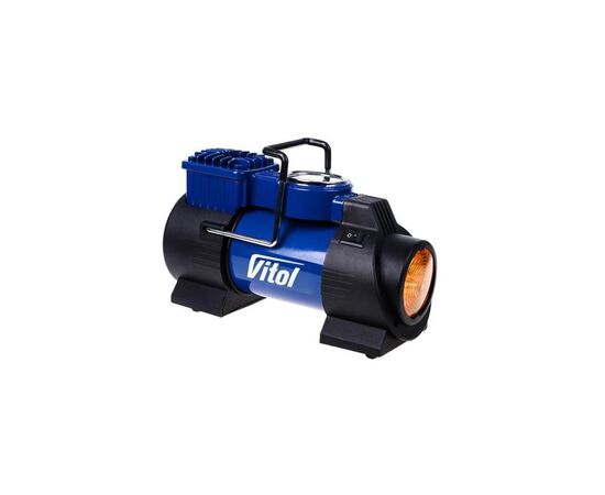 Автомобильный компрессор VITOL K-60 150psi/15Amp/40л (K-60), изображение 2