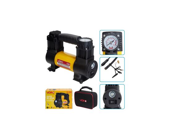 Автомобильный компрессор VOIN VL-590 150psi/15Amp/40л (VL-590), изображение 5