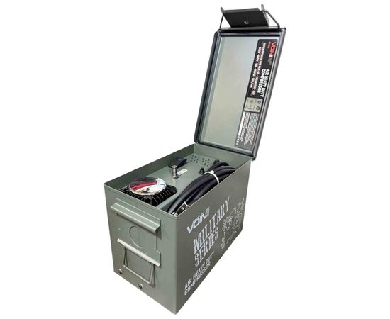 Автомобильный компрессор VOIN VM-080 "MILITARY SERIES" 150psi/50A/160л (VM-080)