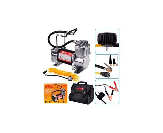 Автомобильный компрессор VOIN VP-610 150psi/23Amp/70л (VP-610), изображение 6