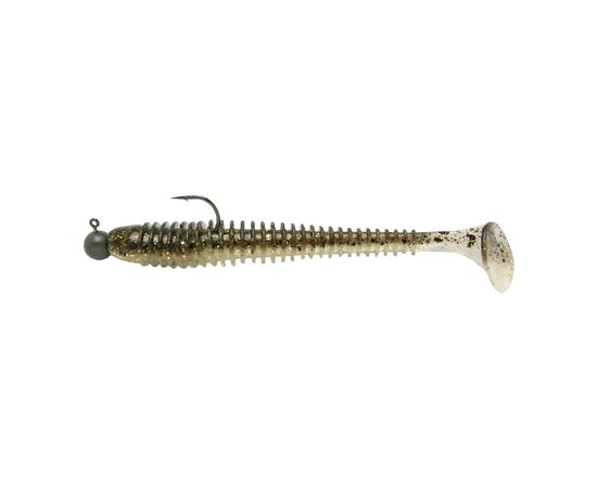 Силикон рыболовный Keitech Swing Impact 3" (10 шт/уп) EA22 electric silver shi (1551.14.08), изображение 3