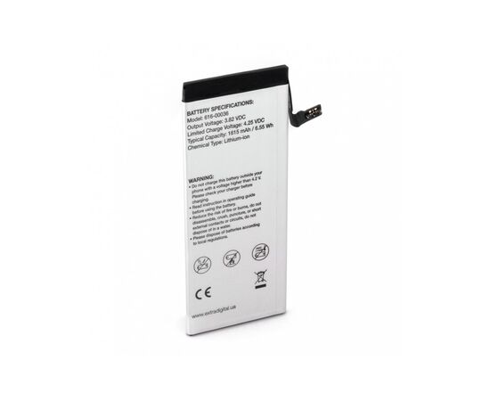 Акумуляторна батарея для телефону Extradigital Apple iPhone 6s (1715 mAh) (BMA6406), зображення 2