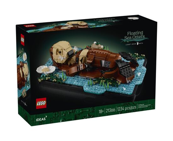 Конструктор LEGO Ideas Плавающие морские выдры (21366)