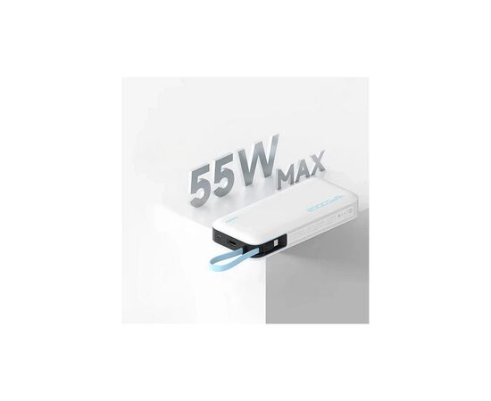 Батарея универсальная CUKTECH 20000mAh PB200N 55W White (CUKP200NGLLG), изображение 3
