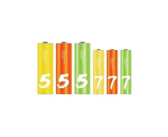 Батарейка CUKTECH AA+AAA rainbow alkaline battery (12*AA+12*AAA) (CUKAAB10CNCM)