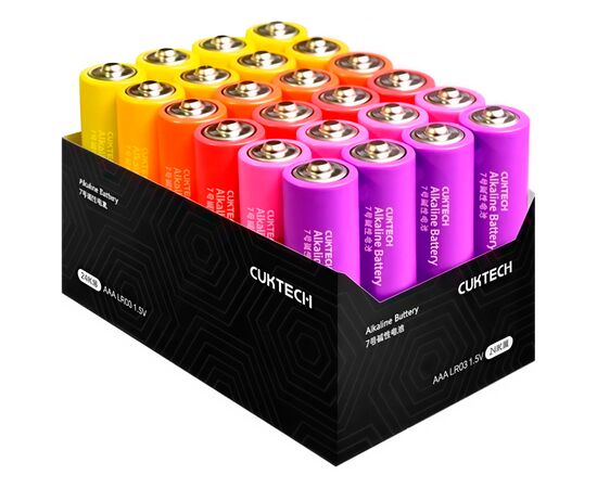 Батарейка CUKTECH AAA rainbow alkaline battery * 24 (CUKAAB09CNCM)