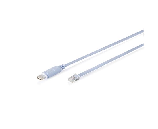Дата кабель USB AM to RJ45 Ethernet 1.8m FT232RNL black Digitus (DA-70173)