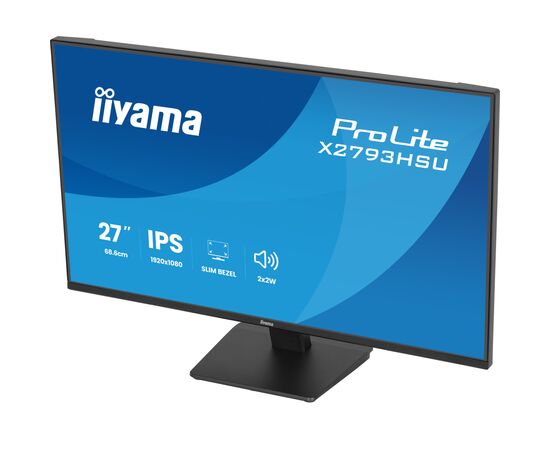 Монітор iiyama X2793HSU-B1, зображення 4