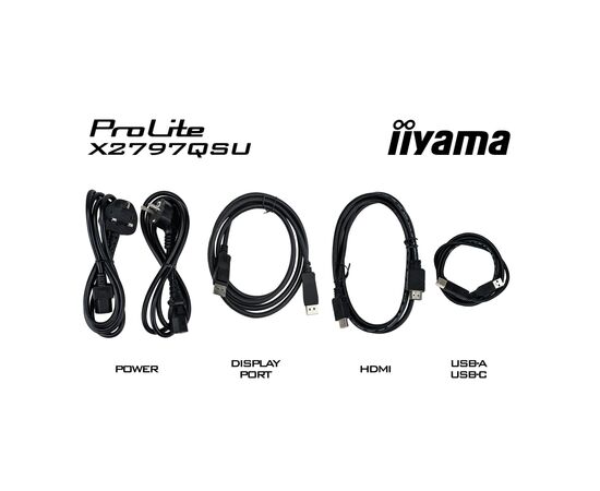 Монітор iiyama X2797QSU-B1, зображення 12