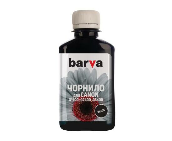 Чорнило Barva CANON GI-490 180г BLACK Pigmented (G490-503)