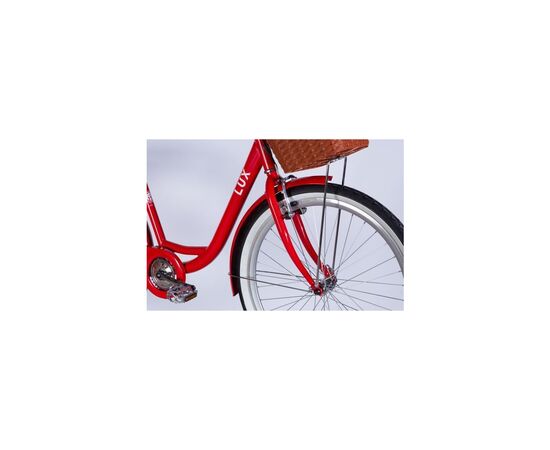 Велосипед Dorozhnik 26" LUX Velosteel рама-17" ST 2026 червоний (OPS-D-26-366), изображение 4