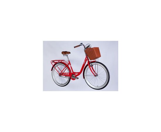 Велосипед Dorozhnik 26" LUX Velosteel рама-17" ST 2026 червоний (OPS-D-26-366), изображение 6