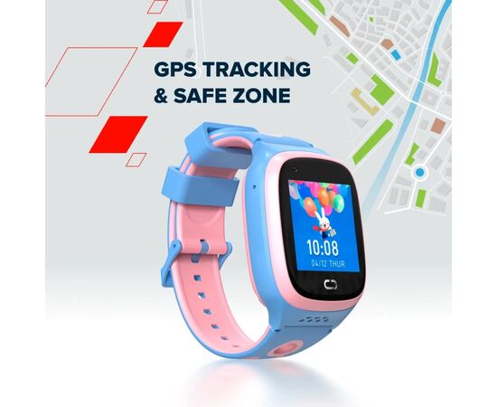Смарт-часы Canyon ZEFIR KW-49 E-SIM 4G GPS Blue Дитячий смарт-годинник (CNE-KW49BL), изображение 11