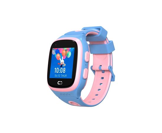 Смарт-часы Canyon ZEFIR KW-49 E-SIM 4G GPS Pink-Blue Дитячий смарт-годинник (CNE-KW49PB), изображение 3