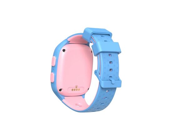 Смарт-часы Canyon ZEFIR KW-49 E-SIM 4G GPS Pink-Blue Дитячий смарт-годинник (CNE-KW49PB), изображение 5