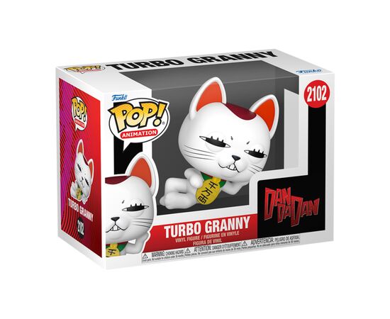 Фігурка Funko Pop серії Дандадан - Турбо-бабця (Манекі-неко) (90665)