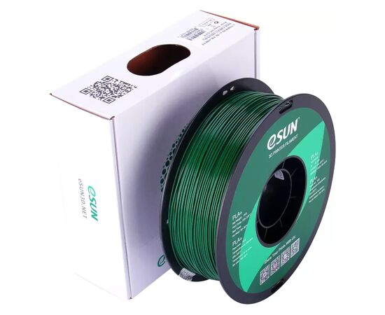 Пластик для 3D-принтера eSUN PLA+ P1.75мм, 1кг, green pine (PLA+P175PG1)