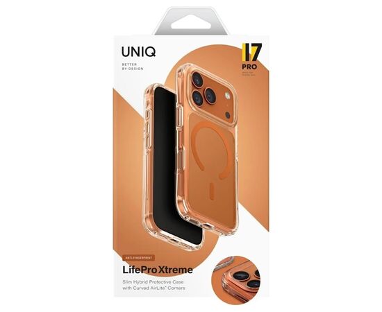 Чехол для мобильного телефона Uniq LifePro Xtreme Apple iPhone 17 Pro Orange (8886463693995), изображение 5