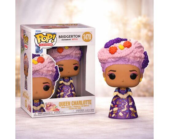 Фигурка Funko Pop серии Бриджертоны - Королева Шарлотта (72206), изображение 3