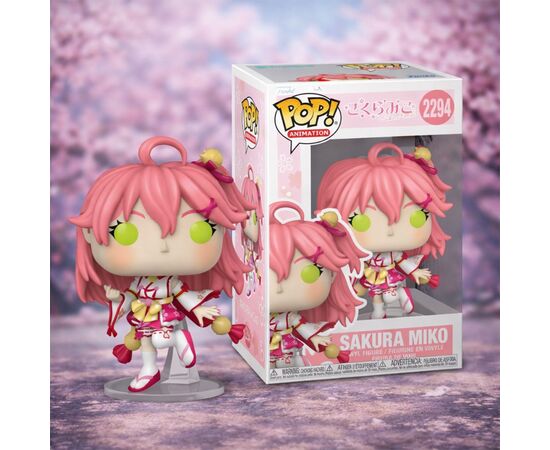 Фігурка Funko Pop серії Hololive - Сакура Міко (91854), зображення 3