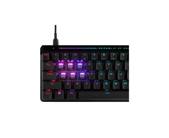 Клавиатура ASUS ROG Falchion Ace HFX USB UA Black (90MP03VE-BKMA00), изображение 10