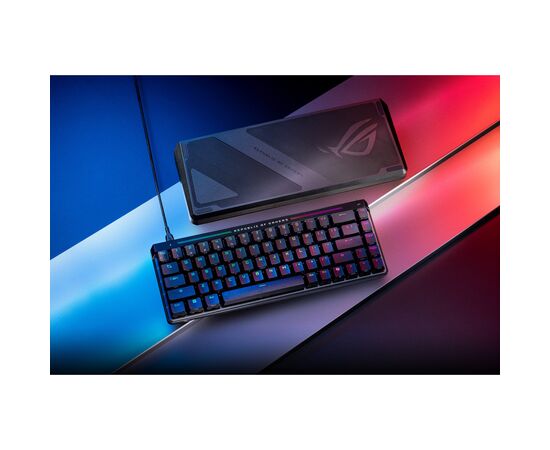 Клавиатура ASUS ROG Falchion Ace HFX USB UA Black (90MP03VE-BKMA00), изображение 2