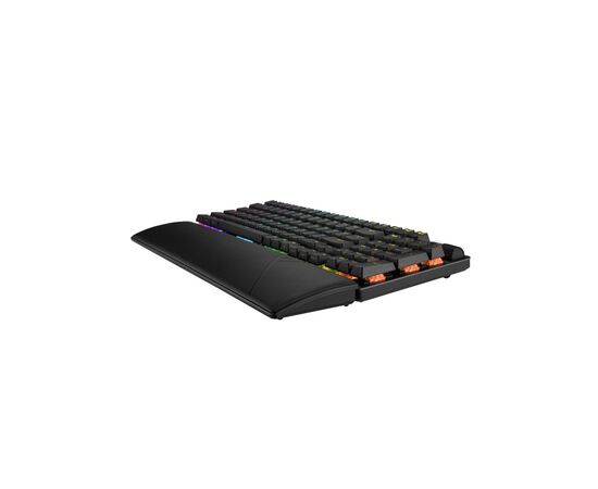 Клавиатура ASUS ROG Strix Scope II X NX Snow V2 ABS USB UA Black (90MP037A-BKMA00), изображение 8