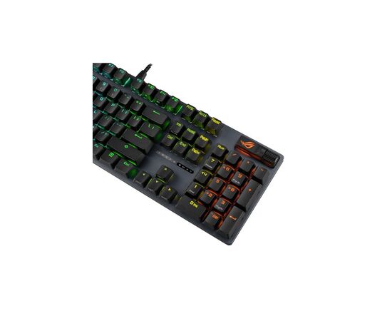 Клавиатура ASUS ROG Strix Scope II X NX Storm V2 ABS USB UA Black (90MP03XG-BKMA00), изображение 7