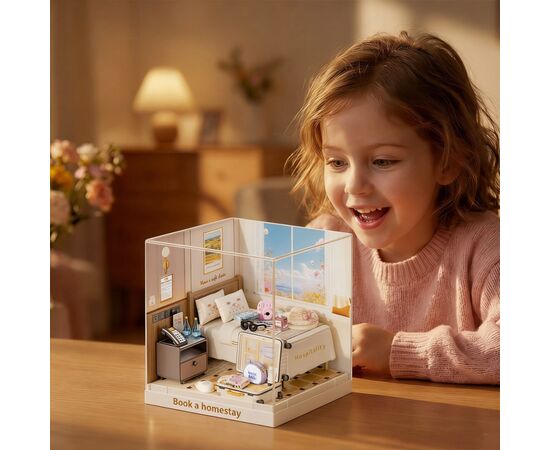 Конструктор Mini House румбокс серії Інтер'єр Міні – Готельний номер (8038), зображення 7