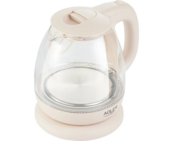 Электрочайник Adler AD 1283 cream, изображение 2