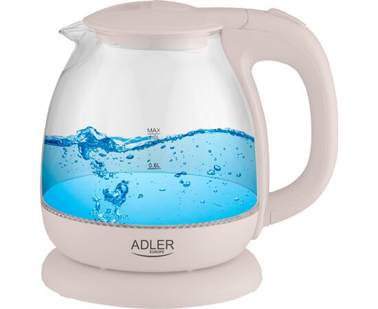 Электрочайник Adler AD 1283 cream, изображение 4
