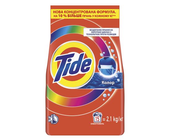 Стиральный порошок Tide Color 2.1 кг (8006530172301), изображение 2