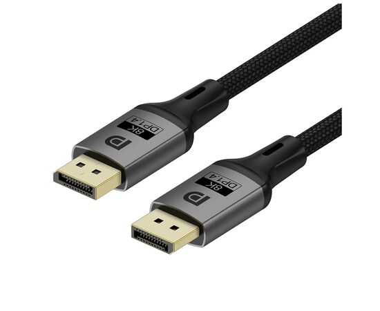 Кабель мультимедийный DisplayPort M to DisplayPort M 1.5m V1.4 8K black ColorWay (CW-CBDP093-BK)