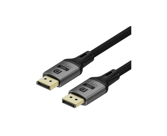 Кабель мультимедійний DisplayPort M to DisplayPort M 1.5m V2.1 16K black ColorWay (CW-CBDP091-BK)