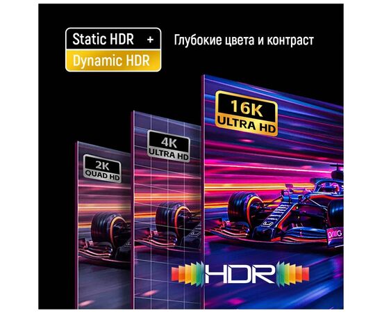 Кабель мультимедійний DisplayPort M to DisplayPort M 3.0m V2.1 16K black ColorWay (CW-CBDP092-BK), зображення 9
