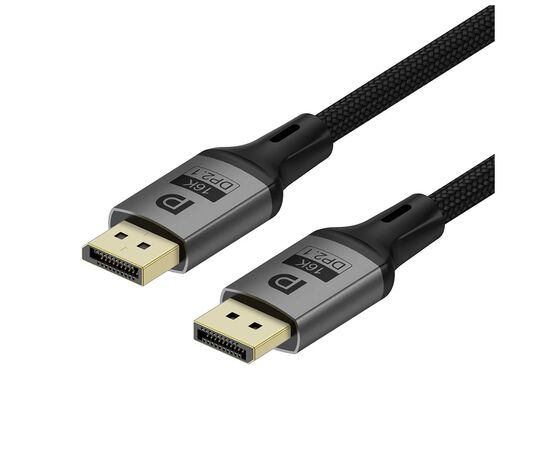 Кабель мультимедійний DisplayPort M to DisplayPort M 3.0m V2.1 16K black ColorWay (CW-CBDP092-BK)